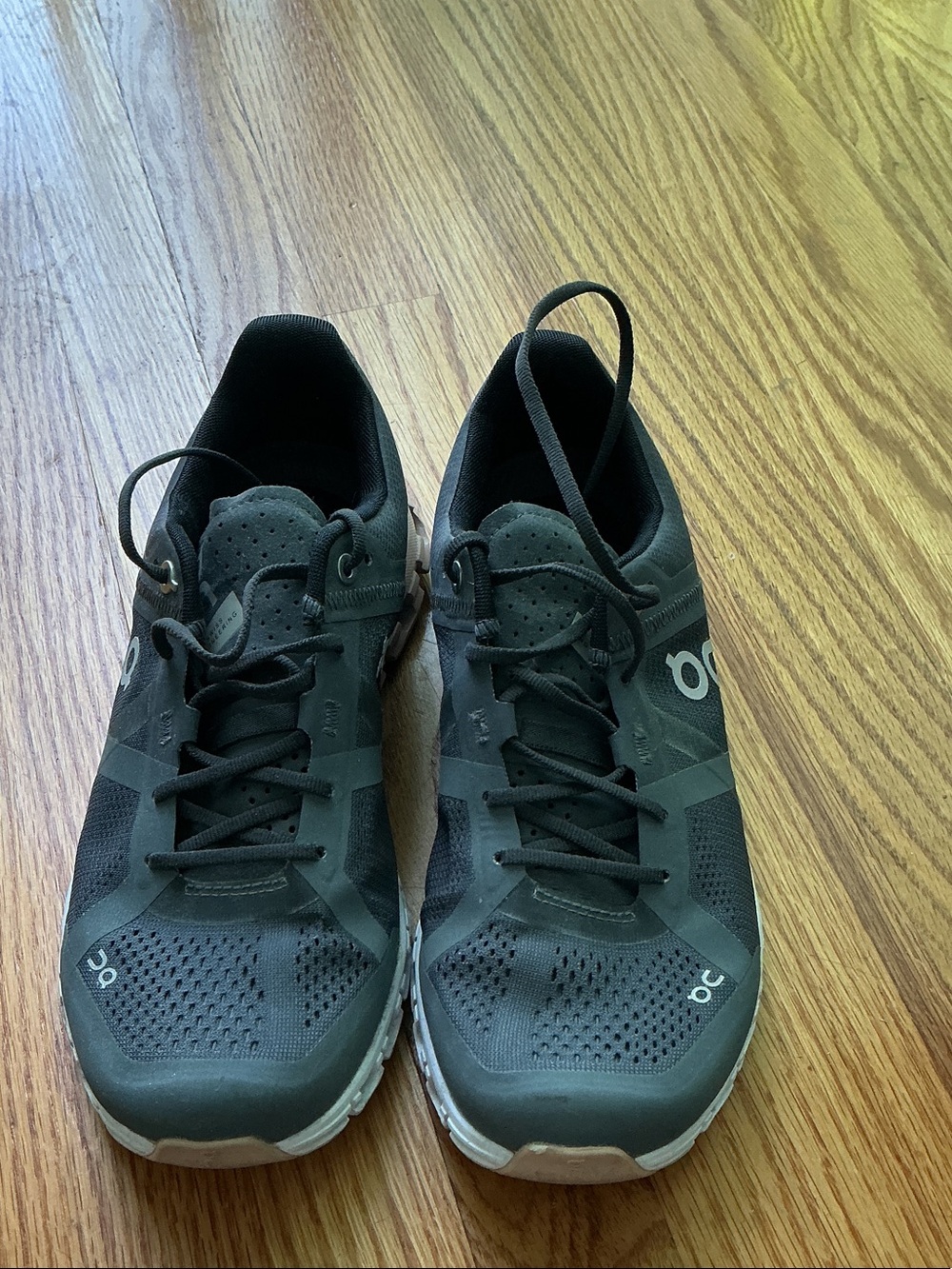 On Running Black Athletic Running Shoes